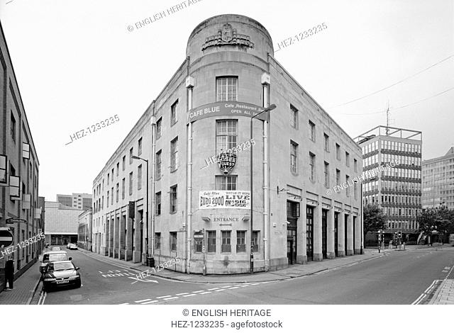 Old fire station, Silver Road, Bristol, 2000. The banks of large doors to the right of the picture hint at the original function of this former fire station