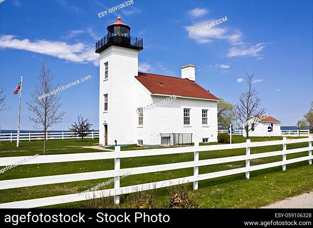 Sand Point Lighthouse - Escanaba, Michigan