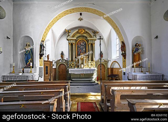 St. Anna Kapelle, Oy, Allgäu, Bayern, Deutschland