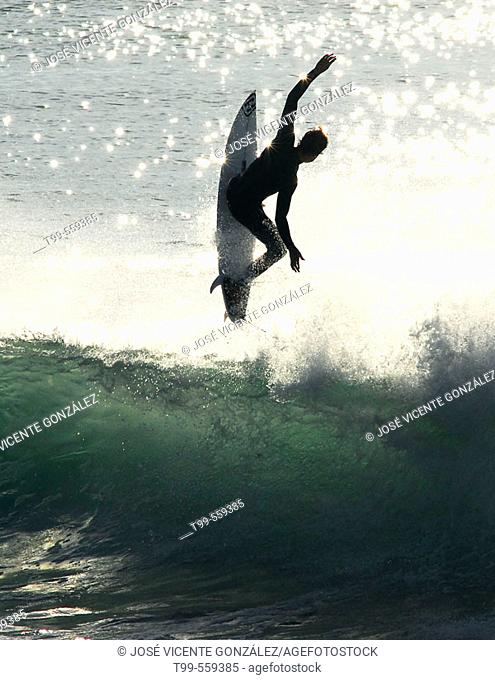 Surfer. Port Elizabeth. South Africa