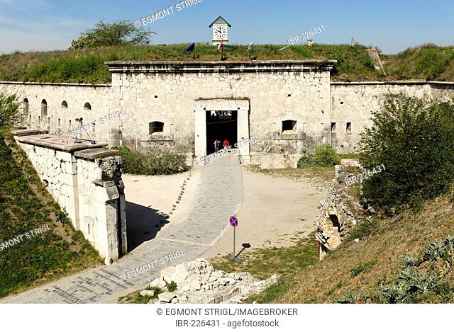 Imperial austrian fortress of Monostor, Fort Sandberg, Unesco World Heritage candidate, Komarom, Hungaria