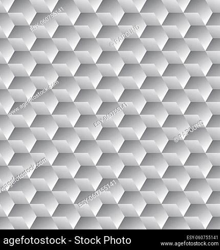 Abstract geometric triangle hexagon seamless pattern background, Vector illustration eps10 with swatches