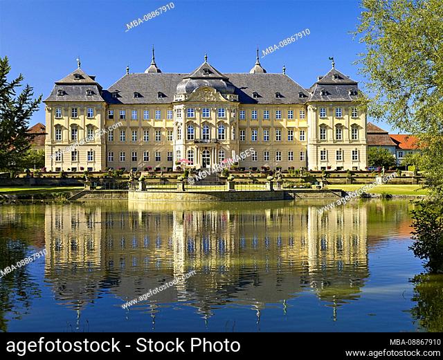Werneck Castle near Schweinfurt, Lower Franconia, Bavaria, Germany