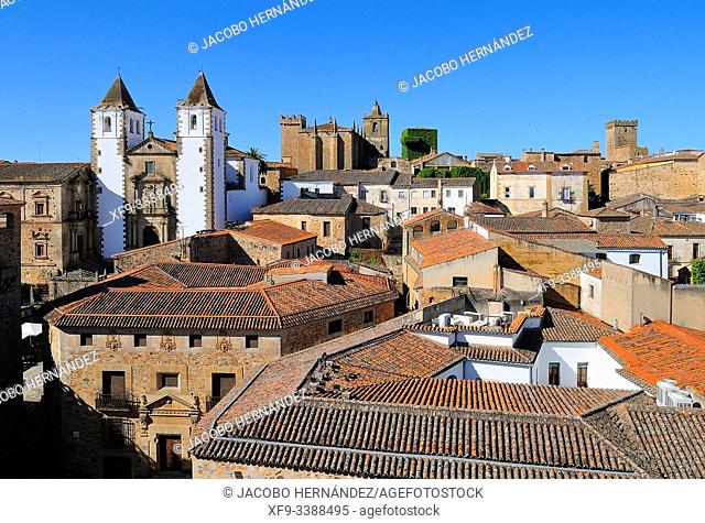 Old town of Cáceres. Extremadura. Spain