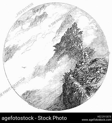 Swirrel Edge, Mount Helvellyn, 1854. Creator: Harvey Orrin Smith