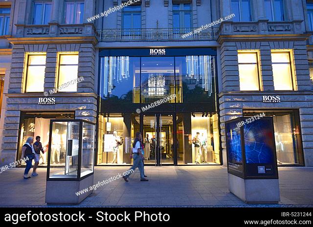 Hugo boss shop Stock and Images |