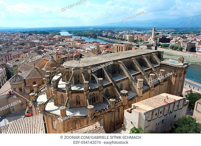 Tortosa, Blick über die Kathedrale