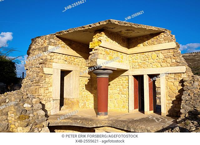 South Propylaeum, Knossos, near Heraklion, Crete island, Greece