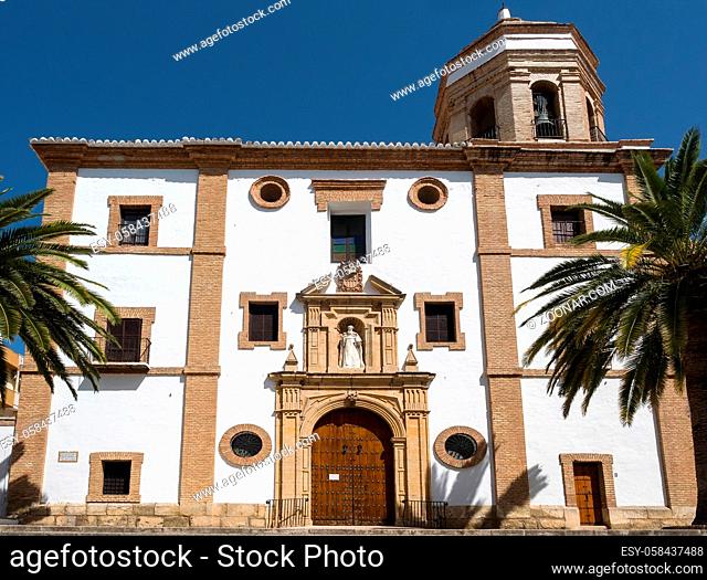 RONDA, ANDALUCIA/SPAIN - MAY 8 : Church of the Merced in Ronda Andalucia Spain on May 8, 2014