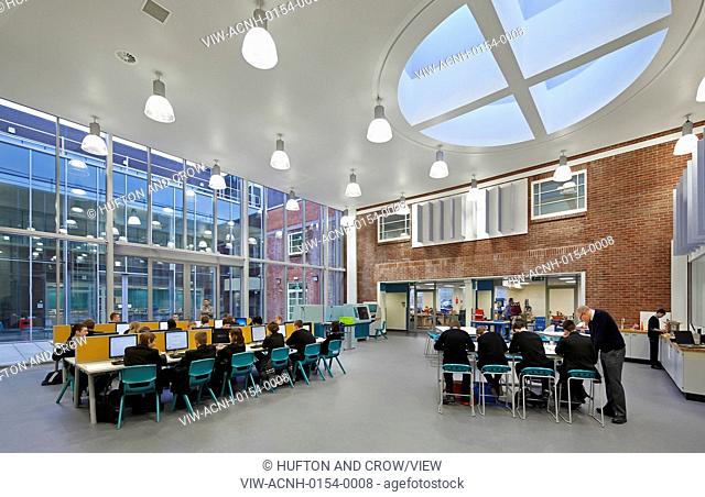 This award-winning reconfigured school in Blackburn offers 1, 200 pupils a flexible, IT-rich environment, designed to transform t