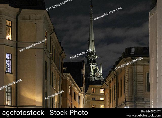 Impression in the evening of Stockholm, 01.12.2021. Copyright: Florian Gaertner / photothek.de. - Stockholm/Schweden