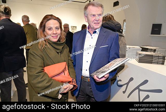 Within an opening of exhibition of artist Oldrich Kulhanek: Courage and Imagination, was launched the author's monograph in the presence of gallerist Vaclav...