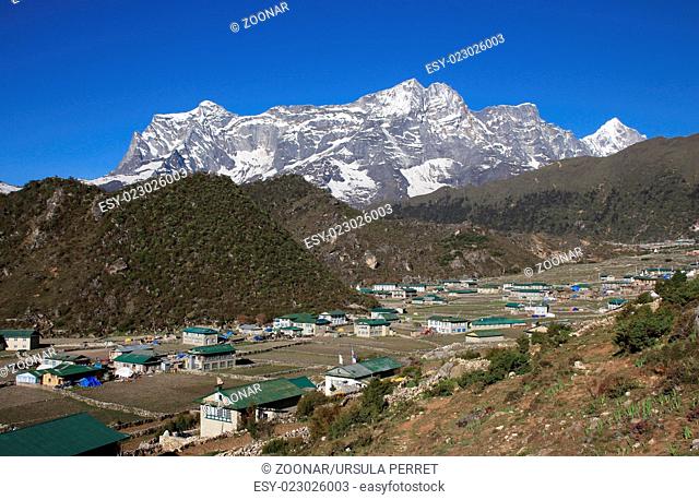 Khumjung, Sherpa village in the Everest National P