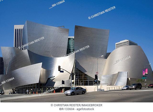 Walt Disney Concert Hall, Bunker Hill, Downtown, Los Angeles, California, USA