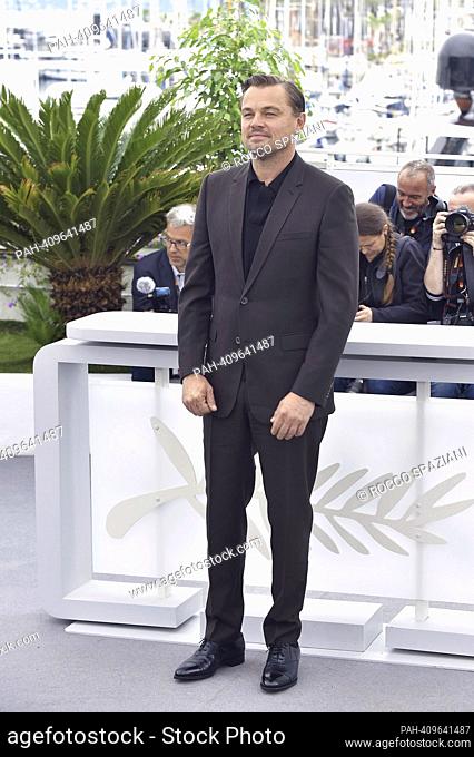 CANNES, FRANCE - MAY 21:Leonardo Dicaprio attends the ""Killers Of The Flower Moon"" photocall at the 76th annual Cannes film festival at Palais des Festivals...