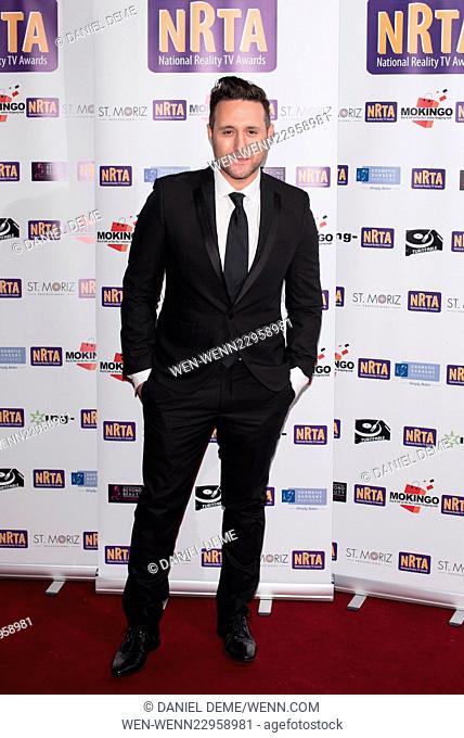 National Reality TV Awards held at the Porchester Hall - Arrivals. Featuring:  Antony Costa Where: London, United Kingdom When: 30 Sep 2015 Credit: Daniel...