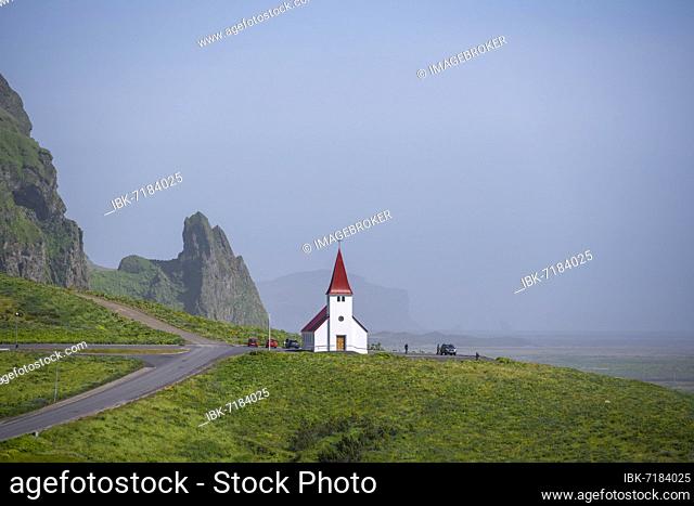 Vik Church, South Iceland, Iceland, Europe