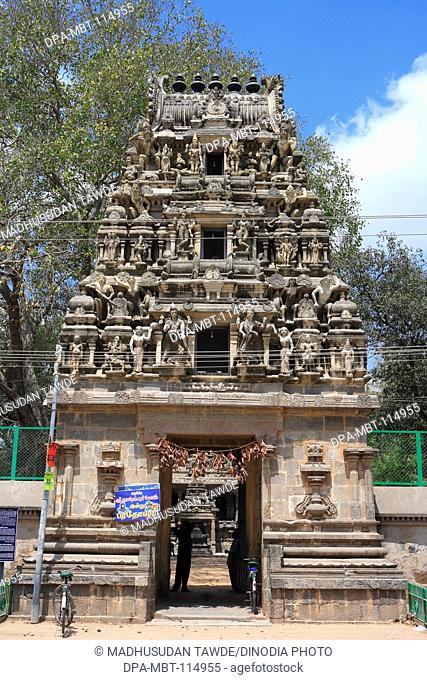 Swargeshwara temple ; chola period ; district Kanchipuram ; state Tamilnadu ; India