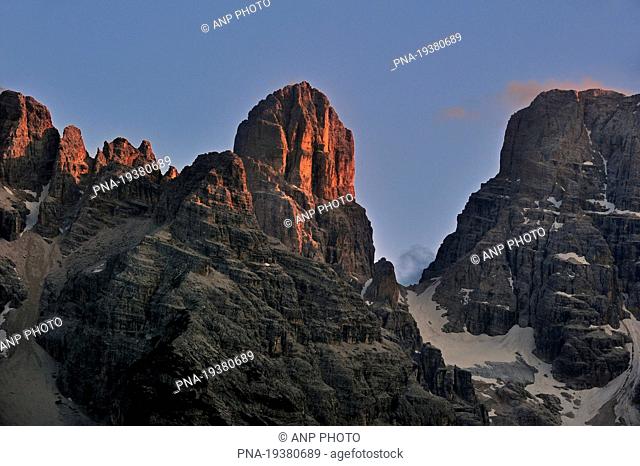 Gruppo del Cristallo, Monte Cristallo, Cortina dÄ±Ampezzo, Veneto, Dolomites, Alps, Belluno, Italy, Europe