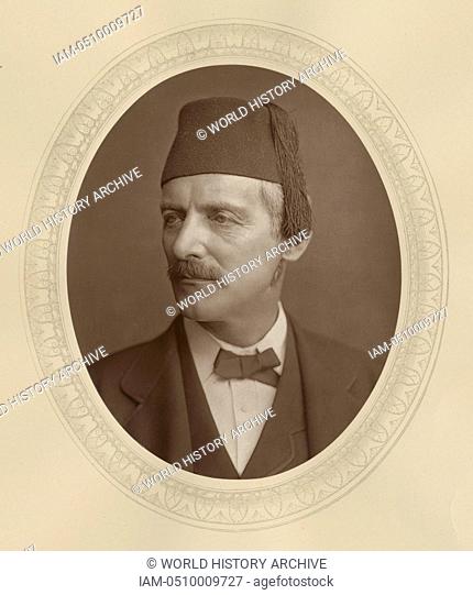William Gifford Palgrave (1826-1888) c1880, English Arabic scholar, Jesuit missonary in Syria. In 1865 he renounced Roman Catholicism