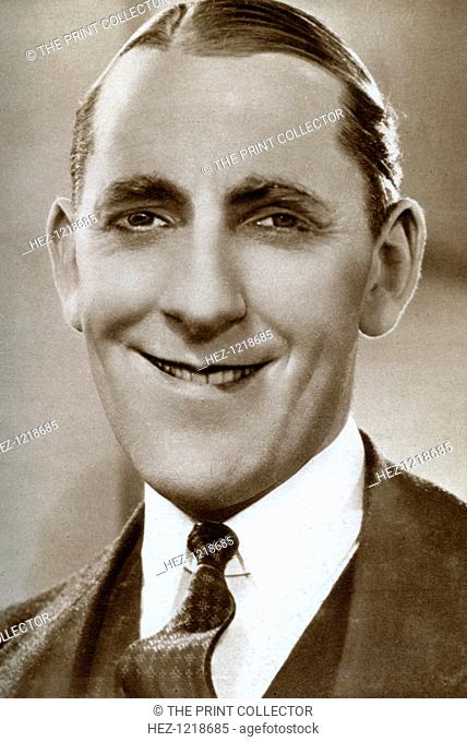 Jack Hulbert, British actor, 1933. Hulbert (1892-1978) was one of the earliest famous members of the Cambridge Footlights