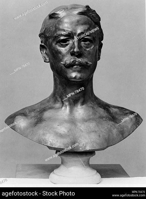 George Wyndham. Artist: Auguste Rodin (French, Paris 1840-1917 Meudon); Founder: Cast by Alexis Rudier (French); Date: modeled 1904; Culture: French; Medium:...