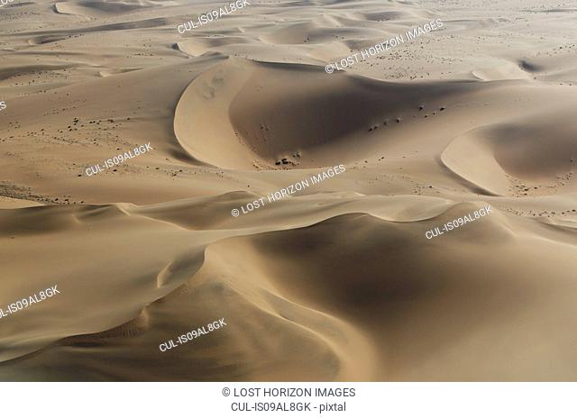Aerial view of dunes, Namib Desert, Namibia