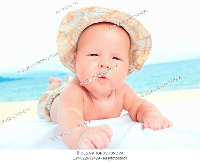 Baby on the beach