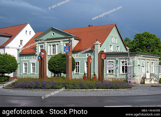 Germany, Baltic Sea, Mecklenburg-Western Pomerania, Peene River, Hanseatic City of Anklam, Old Town