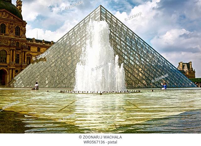 Louvre Glass Pyramid, Paris