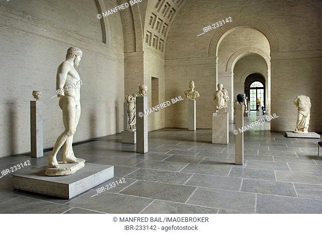 Hall of Diomedes, Glyptothek, Munich, Bavaria, Germany