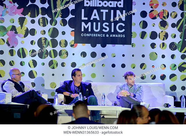 The 28th Annual Billboard Latin Music Conference at The Ritz-Carlton South Beach Featuring: Leslie Jose Zigel, Rodrigo Belmonte