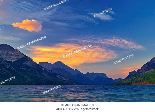 Waterton Lakes and the Canadian Rocky Mountains, Waterton Lakes National Park, Alberta, Canada
