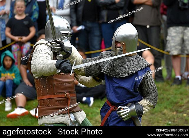 600 years from Battle of Zatec, programme within Days of European Heritage in Zatec, Czech Republic, September 18, 2021. (CTK Photo/Slavomir Kubes)