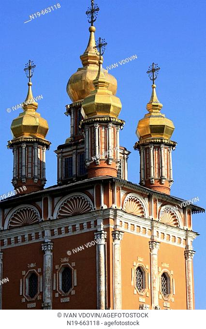 The Gateway Church of the Nativity of St. John the Baptist (1693-1699), Trinity Lavra of St. Sergius, Sergiyev Posad, Moscow region, Russia