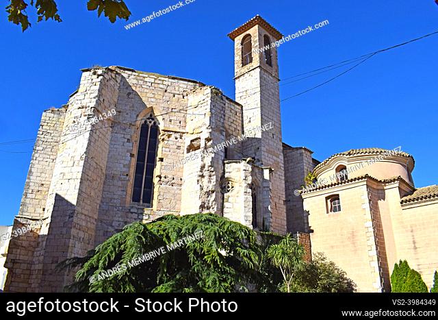 Church of san francisco in montblanc tarragona catalonia spain