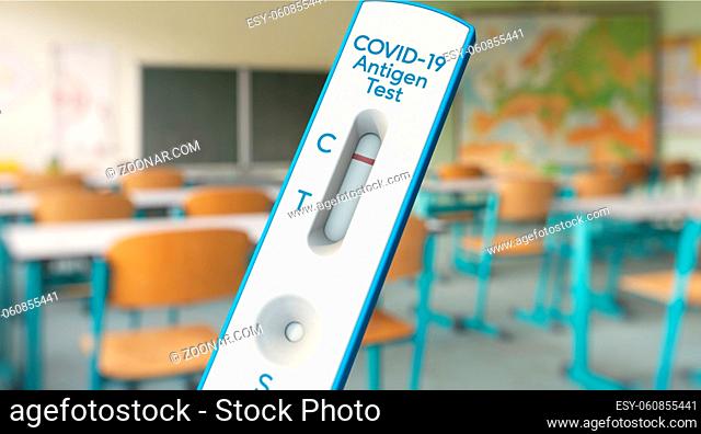 Covid-19 test obligation in the school