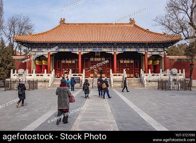 Xuan gate in Shouhuang Palace in Jingshan Park in Beijing, China
