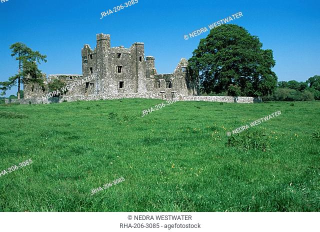 Bective Abbey, Cistercian, dating from the 12th century, Trim, County Meath, Leinster, Republic of Ireland Eire, Europe