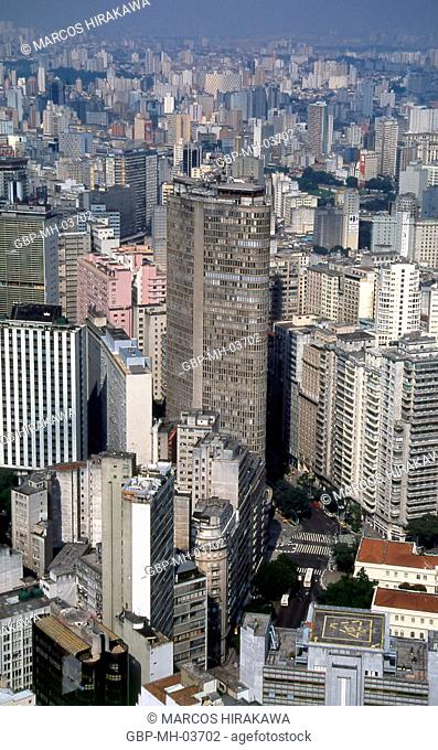 Building Italy; Copan Building; Hilton Building; Center; Sao Paulo; Brazil