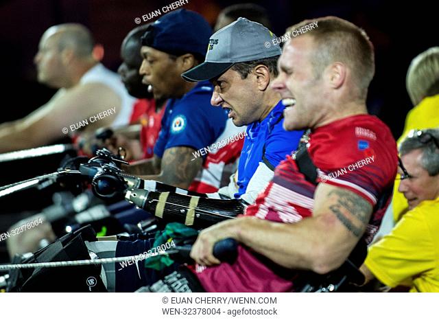 Prince Harry attends Invictus Games Indoor Rowing. Featuring: athletes Where: Toronto, Canada When: 27 Sep 2017 Credit: Euan Cherry/WENN.com