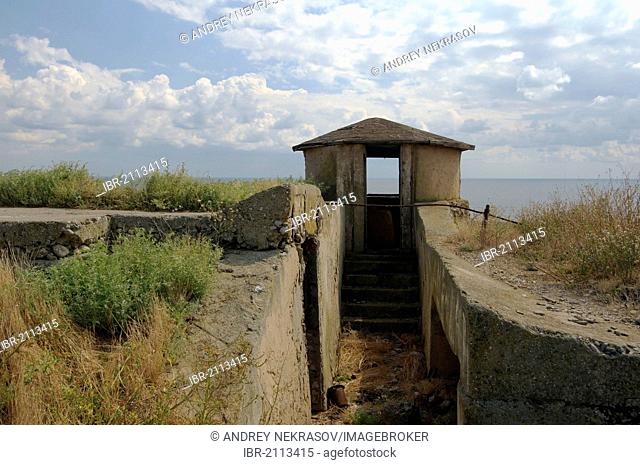 Fortification, Zmiinyi Island, Snake Island, Black Sea, Odessa, Ukraine, Eastern Europe