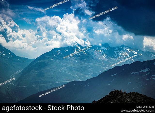 Austria, Tyrol, Ötztal Alps, Öztal, Sölden, Gaislachkogel