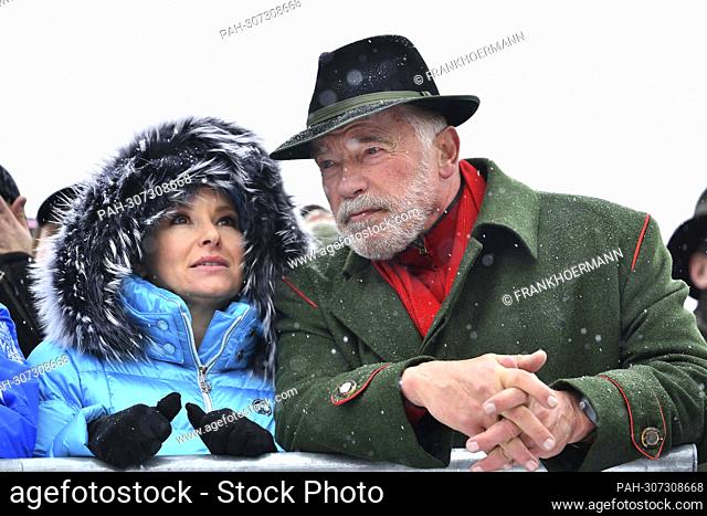 ARCHIVE PHOTO: Arnold SCHWARZENEGGER celebrates his 75th birthday on July 30, 2022, Arnold SCHWARZENEGGER with girlfriend Heather MILLIGAN
