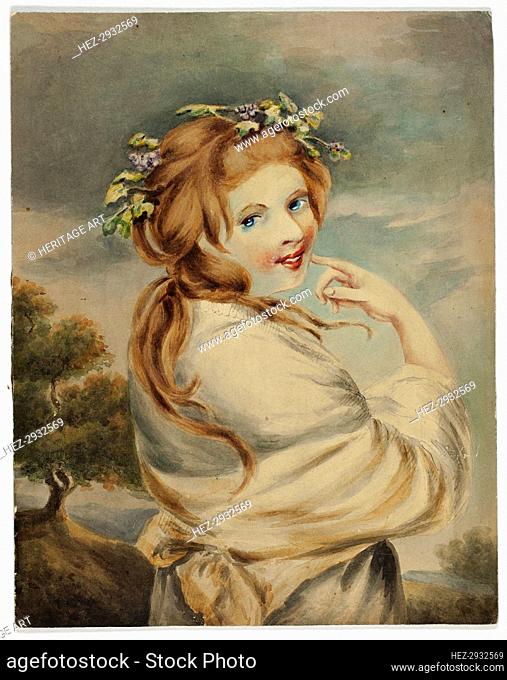 Lady Hamilton as Nature, 1800/1850. Creator: Unknown