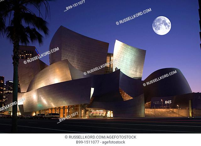 Walt Disney Concert Hall Downtown Los Angeles California USA