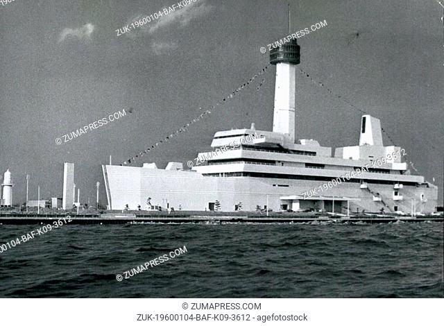 1974 - Ship-shaped Museum completed in Tokyo: The Maritime Science Museum, built on the lines of the 'Queen Elizabeth II'