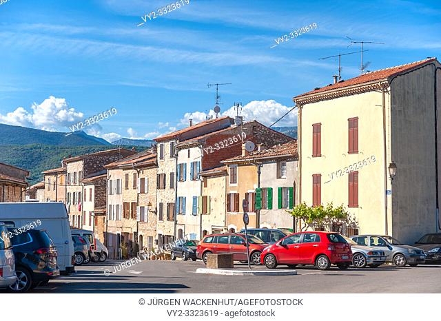Townscape, Saint-Cezaire-sur-Siagne, Alpes-Maritim, Provence-Alpes-Cote d Azur, France, Europer