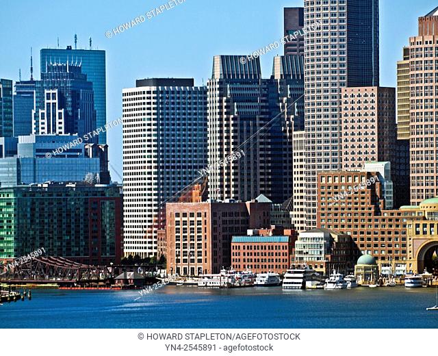 Financial district, Boston, Massachusetts