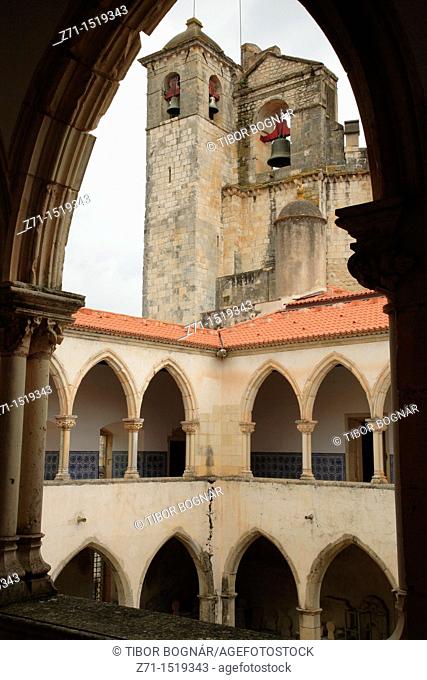 Portugal, Ribatejo, Tomar, Convento de Cristo convent, Knights Templar's headquarters